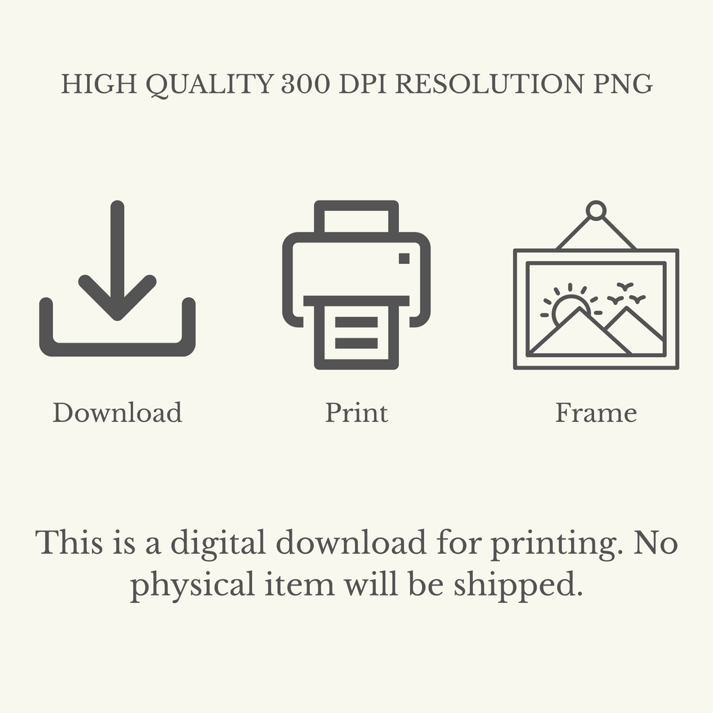 Silent Bloom – Classic Vintage Printable Wall Art | Instant Digital File